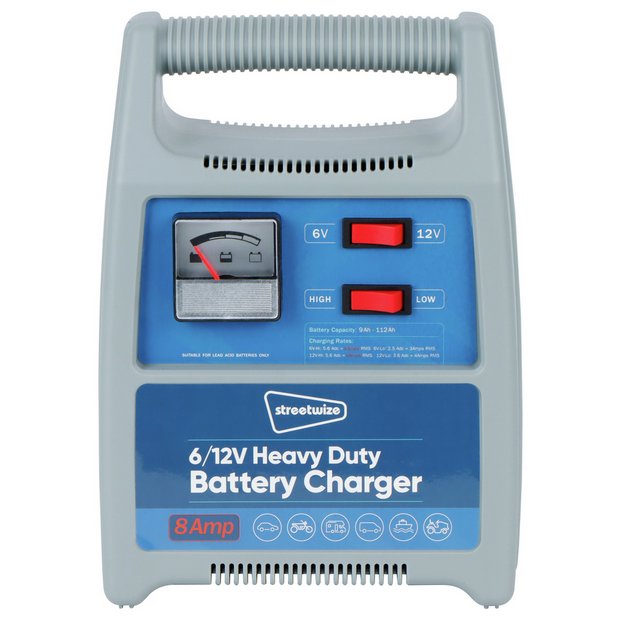 Argos car battery deals charger