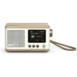 Pure Classic Mini Portable DAB+/FM/Bluetooth Radio - Oak