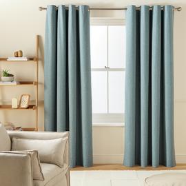 Habitat Blackout Eyelet Curtain