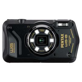 Pentax WG-8 20MP 5x Zoom Compact Digital Camera - Black