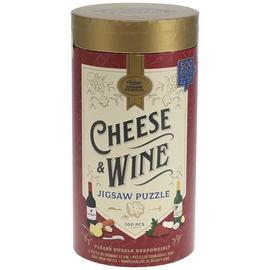 Ridley's Games Cheese And Wine 500 Piece Jigsaw Puzzle