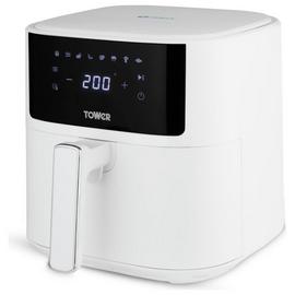 Tower T17169WHT 6L Digital Air Fryer - White