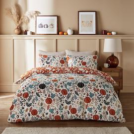 Silentnight Supersoft Pumpkin Foliage Bedding Set - Single