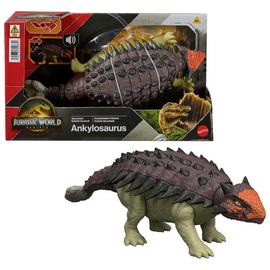 Jurassic World Rebirth Wild Roar Ankylosaurus Dinosaur Toy