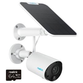 Reolink Argus 2K Battery/Solar WiFi CCTV with 64GB SD Card