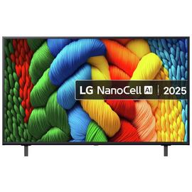 LG 50 Inch 50NANO80A6B Smart 4K UHD HDR NanoCell TV