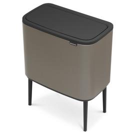 Brabantia Bo 36 Litre Touch Top Bin - Dark Grey