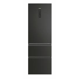 Haier HTW3618ENPB Fridge Freezer - Black
