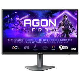 AOC AGON Pro AG276QZD2 26.7 Inch 240Hz QHD Gaming Monitor