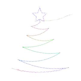 Habitat Rainbow LED Christmas Tree