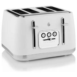 Swan Serenity ST19024WHT 4 Slice Toaster - White