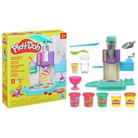 Play-Doh Rainbow Ice Cream Playset with 5 Tubs