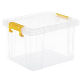 Strata Stackmaster 35L Plastic Storage Box - Clear