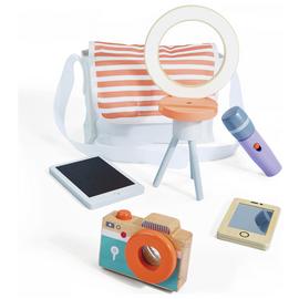 Chad Valley Wooden Influencer Roleplay Set