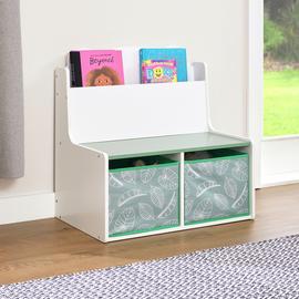 Liberty House Toys Kids Teddy Bear Bookcase - White