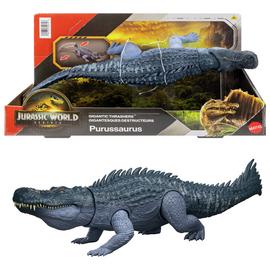 Jurassic World Rebirth  Purussaurus Dinosaur Figure Toy