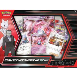 Pokémon Team Rocket's Mewtwo ex Box
