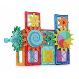 Chad Valley Magnetic Tiles Gear & Cogs Set