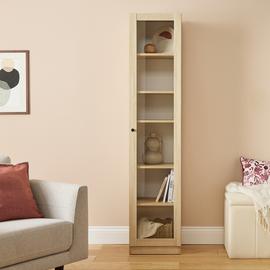 Argos Home Carla 1 Door Display Cabinet