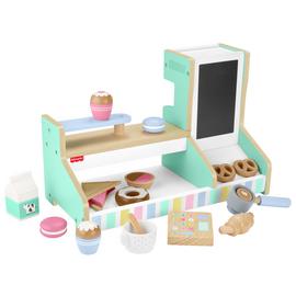 Fisher-Price Wooden Role Play Coffee Shop Set