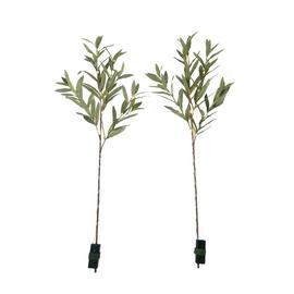 Argos Home Light Up Olive Branch Set of 2 - 94cm