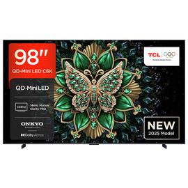 TCL 98 Inch 98C6K Smart 4K UHD HDR Mini LED TV