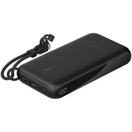 Belkin 20W 20000mAh Portable Power Bank with Display – Black
