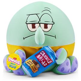 Snackles S1 SpongeBob Squidward With Canned B Soft Toy