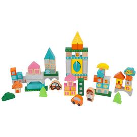 Chad Valley Wooden City Blockset