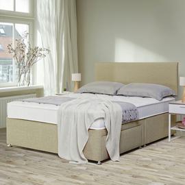 Argos Home Dalham Double 2 Drawer Divan Bed - Natural