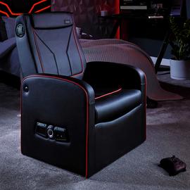 X Rocker Shift Luxe Storage Junior Gaming Chair - Black