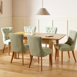 Argos Home Ashwell Extending Dining Table & 6 Chairs