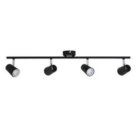 Argos Home 4 Light Bar Light - Matt Black