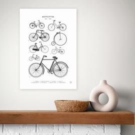 East End Prints Bicyclettes Art Print