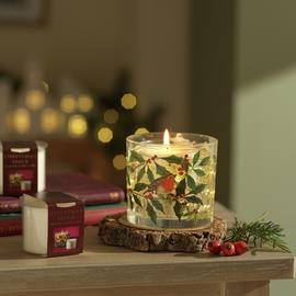 Argos Home Refillable Gel Candle Gift Set - Christmas Spice