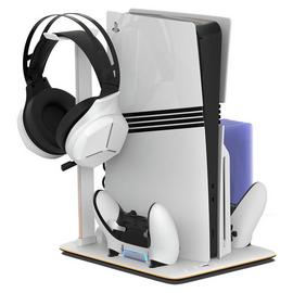 iMP DLX+LED Multi-Function Charge Stand For PS5 Consoles