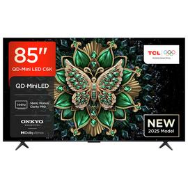 TCL 85 Inch 85C6K Smart 4K UHD HDR Mini LED TV