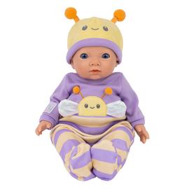 My First Tiny Treasures 36cm Busy Bee Baby Doll Outfit