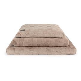 SCRUFFS OXFORD DOG MATTRESS SILVER M