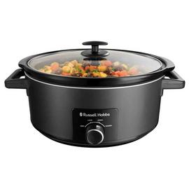 Russell Hobbs 7L Matte Black Slow Cooker 27720