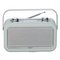Bush Classic Leather DAB Radio - Grey