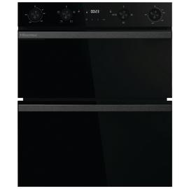 Hisense BUD714221ADBG Built Under Double Electric Oven-Black