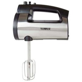 Tower T12016 300W Hand Mixer - Stainless Steel