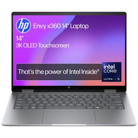 HP Envy x360 14in U5 16GB 512GB 2-in-1 Laptop - Silver
