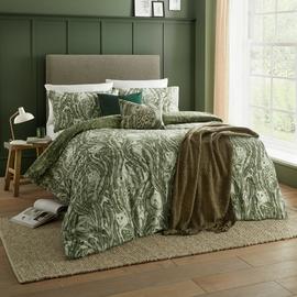 Wylder Albus Green and White Bedding Set - King size