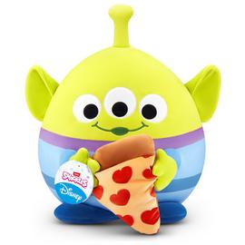 Snackles S1 Disney 14 Inch Alien And Pizza Soft Toy