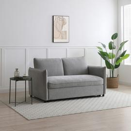 Kyoto Ruben Fabric 2 Seater Sofa Bed - Grey