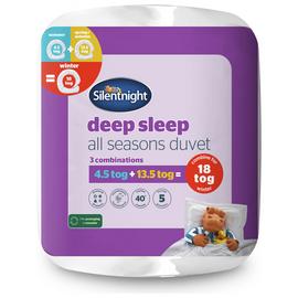 Silentnight Deep Sleep All Seasons 18 Tog Duvet - Kingsize