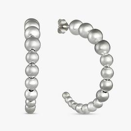 Revere Sterling Silver Bubble Hoop Earrings