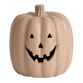 Argos Home Terracotta Taupe Pumpkin Halloween Decoration